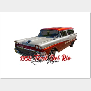 1958 Ford Del Rio Ranch Wagon Posters and Art